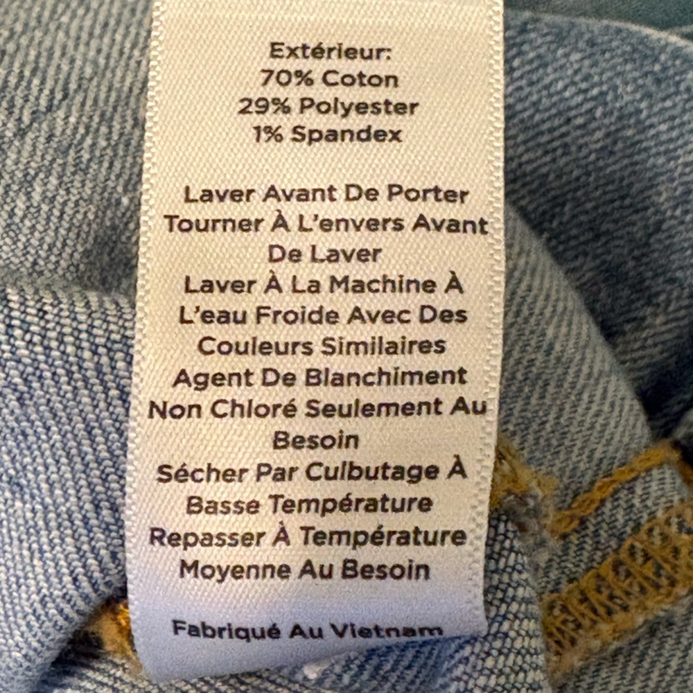 NWOT Talbots Amalfi Light Wash Denim Skirt | Classic Chic | Summer Staple - Picture 9 of 9